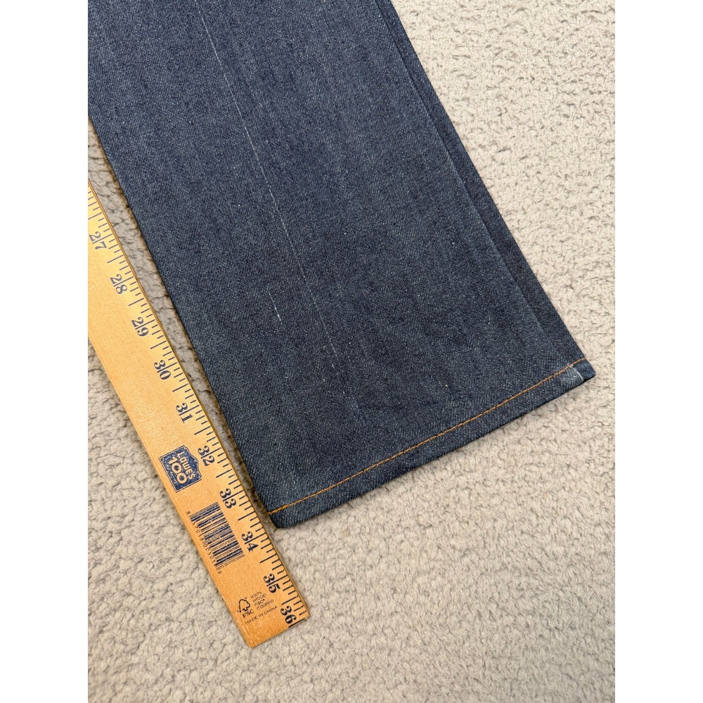 Vintage Levis Jeans Men 30x34 (Fit 28x34) Deadstock USA Super Straights 70s 80s - Picture 13 of 16